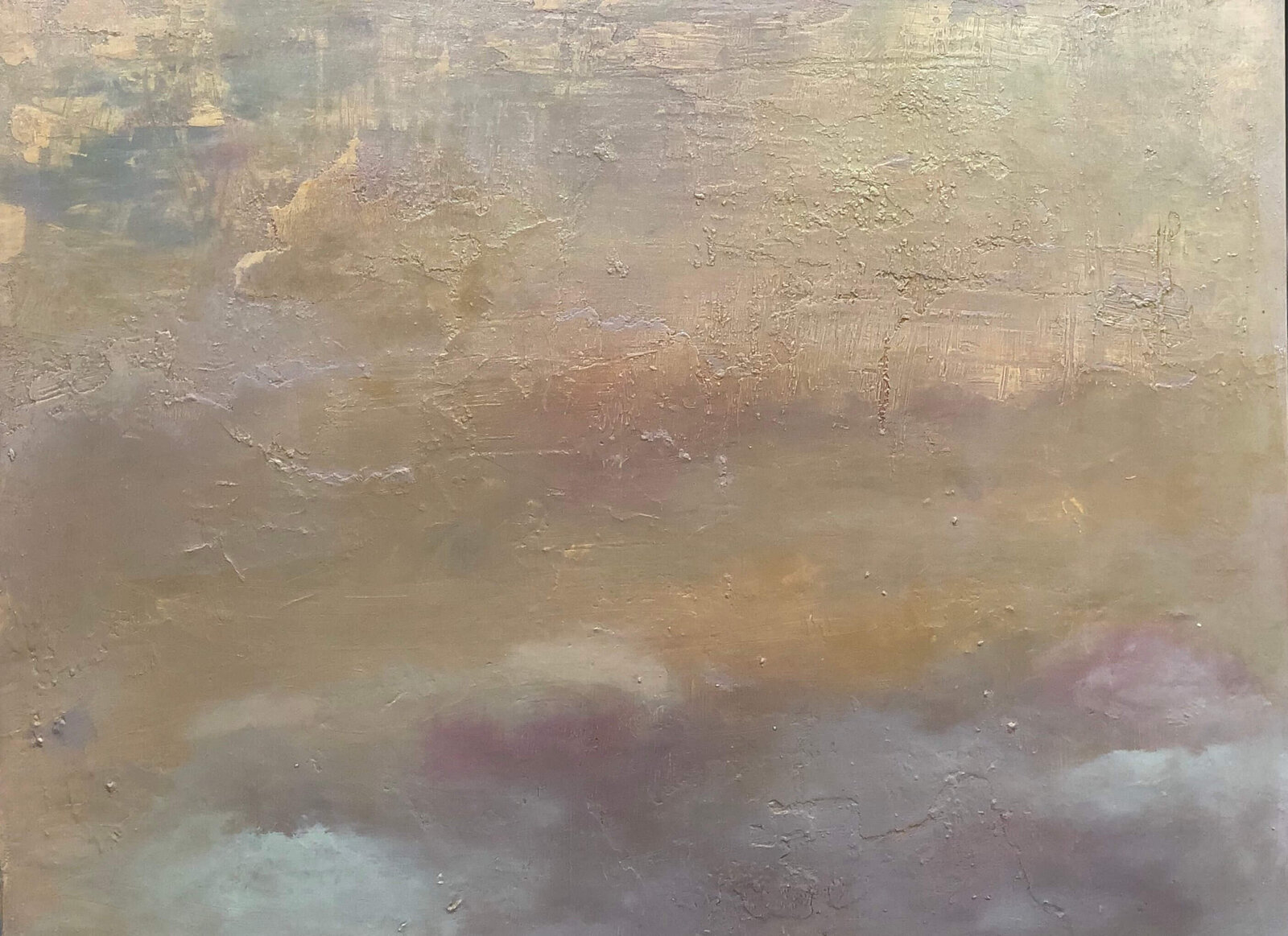 Soft Clouds Oil painting by Jane Mishkind