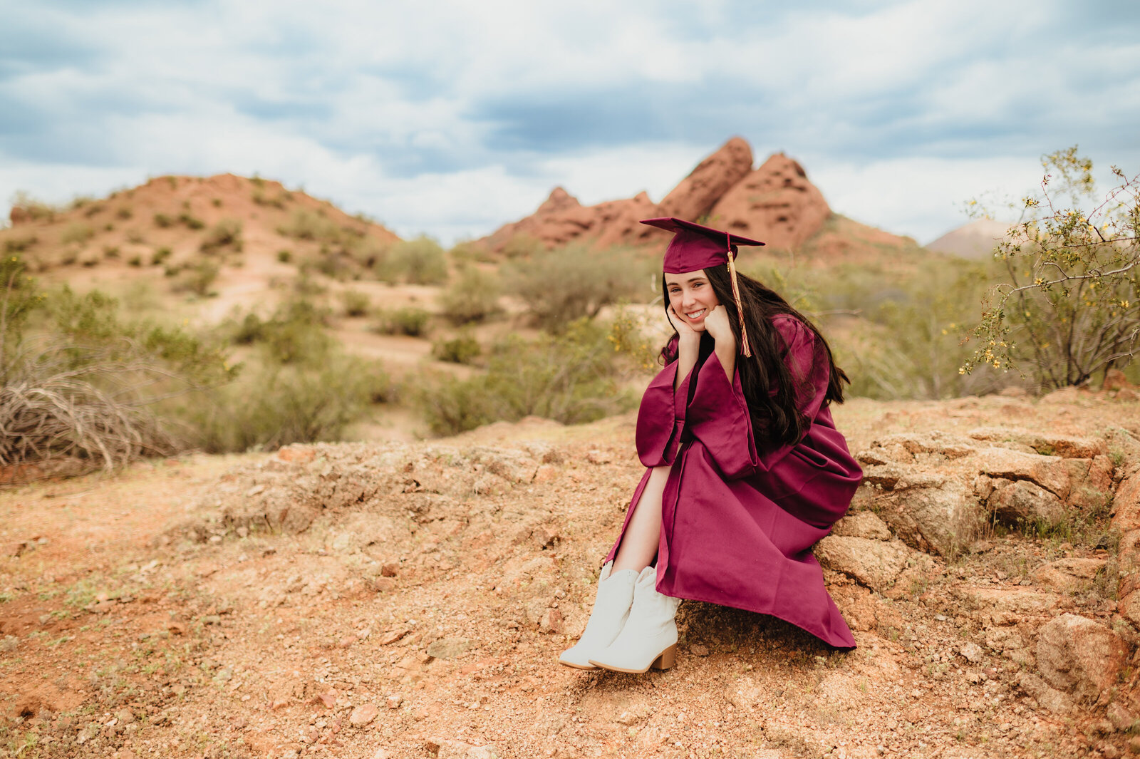 Senior Session at Papago Park - Jaedyn Smith - Ashley Durham Photography-3