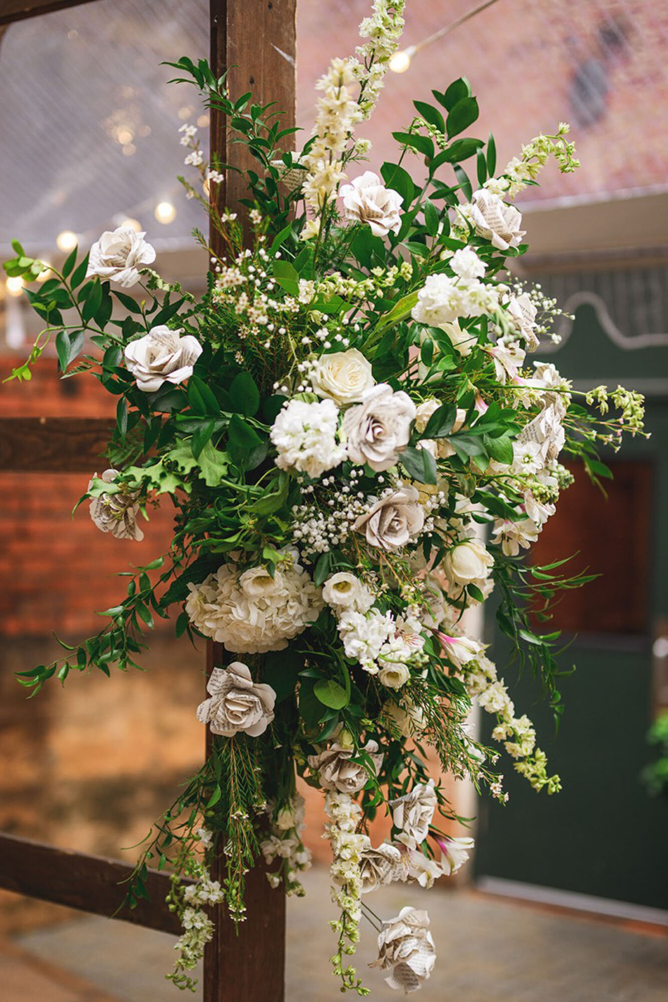 Floral bouquet for a North Carolina destination wedding