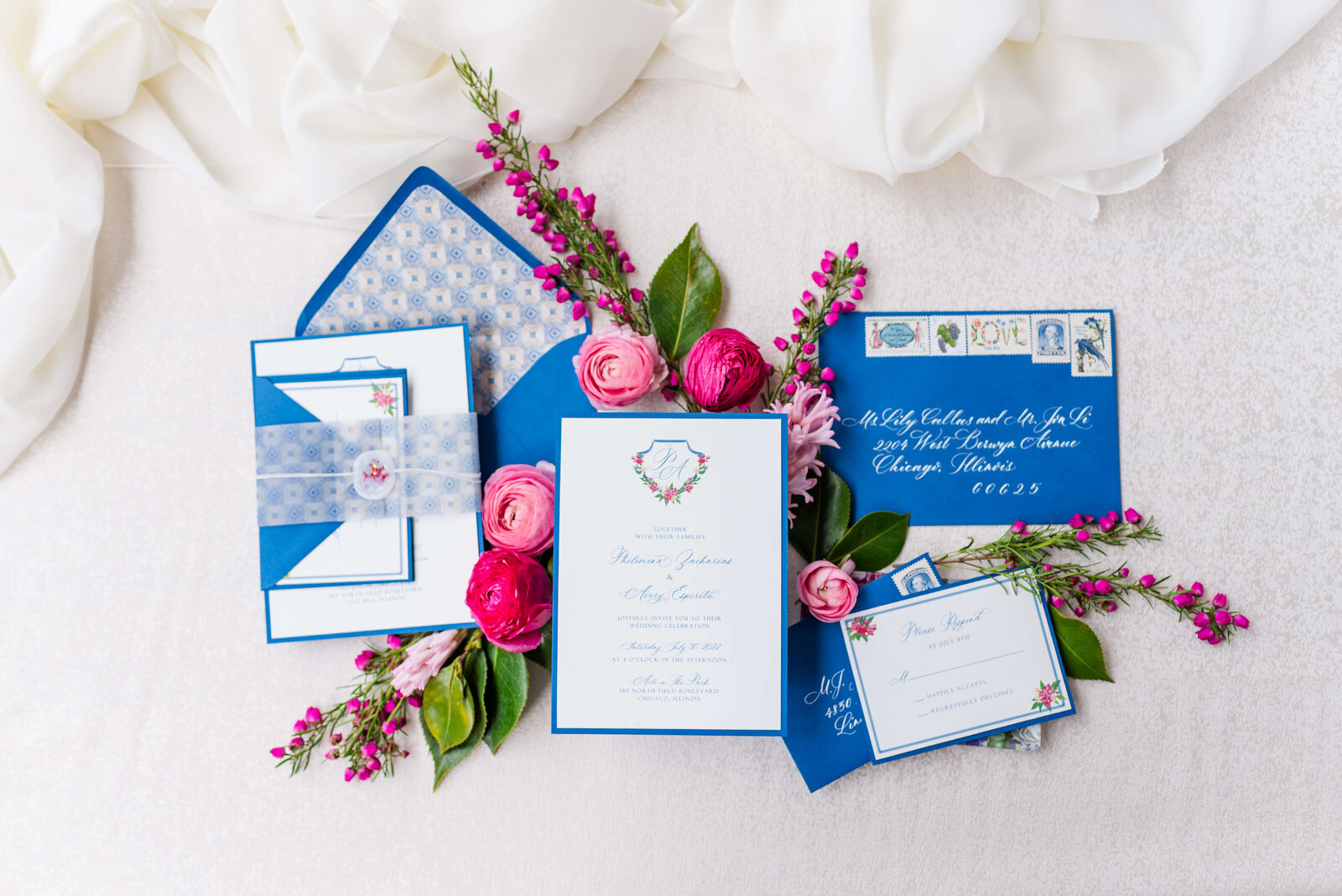 Chicago-Wedding-Calligraphy-Invitation-Suite-1