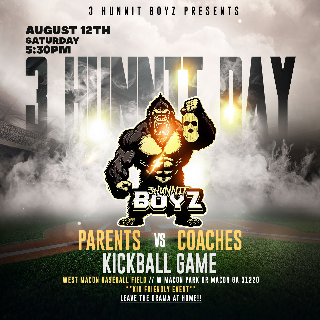 3hunnitday