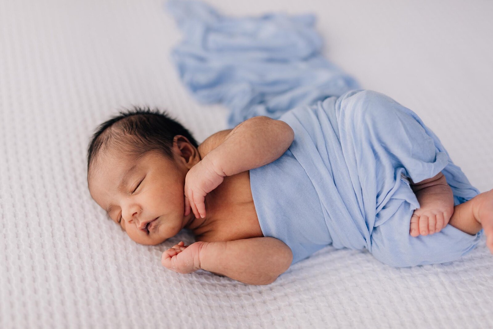 orlando newborn photoshoot with baby boy