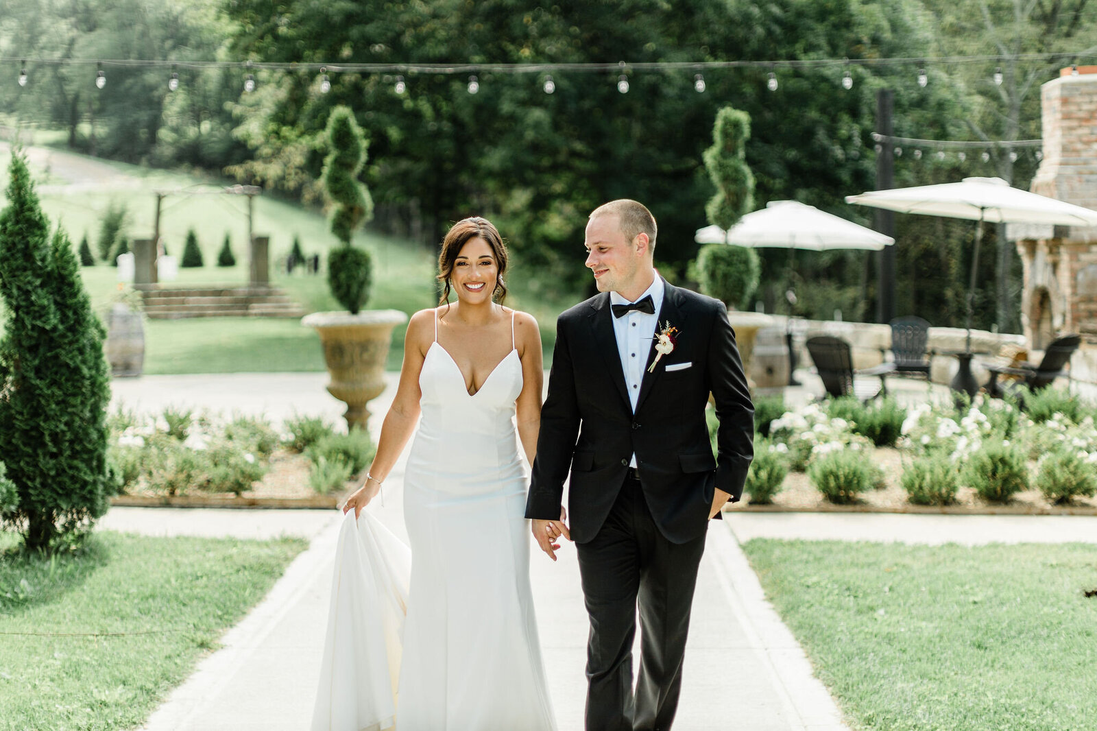 Wedding Day Walking Photo | Cleveland OH | The Axtells Photo and Film