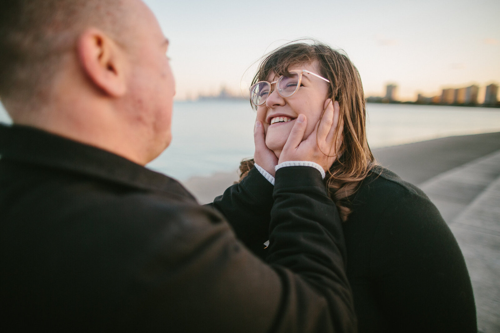 queer-engagement-session-chicago-montrose-beach-skyline-20