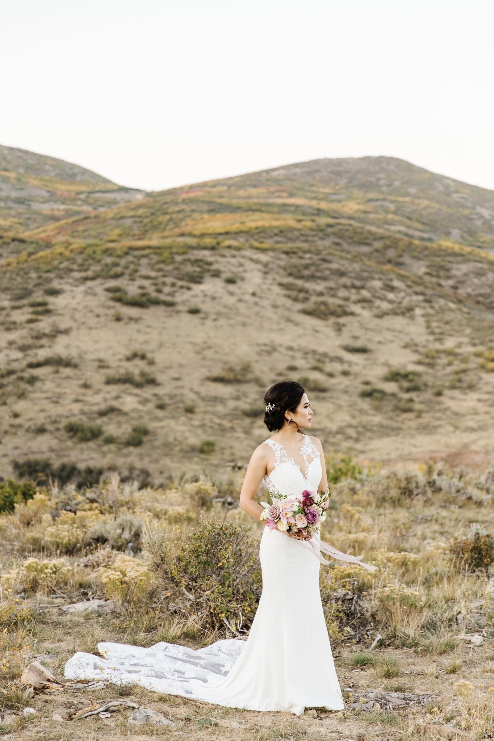 bridal photos in salt lake