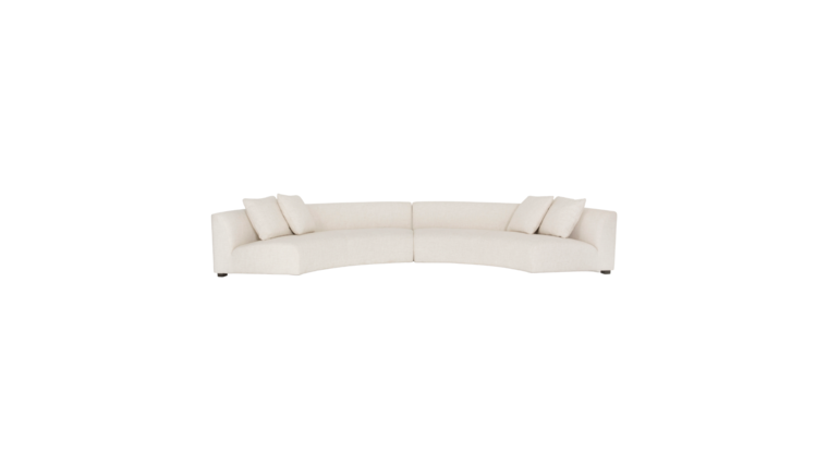 DOVE CRESCENT SOFA