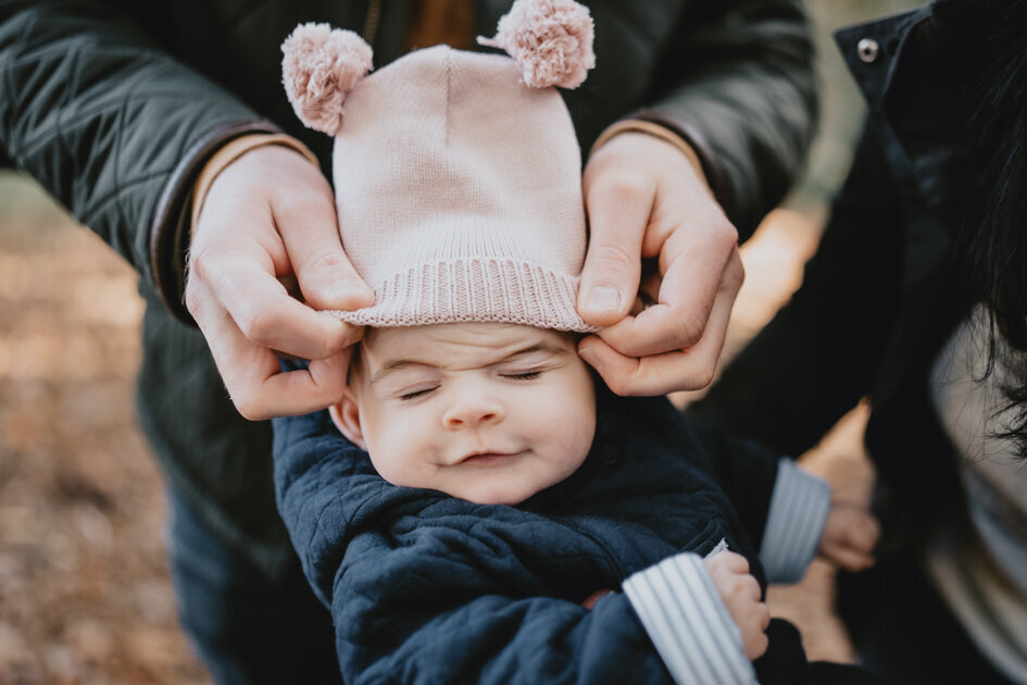 woodland family photoshoot