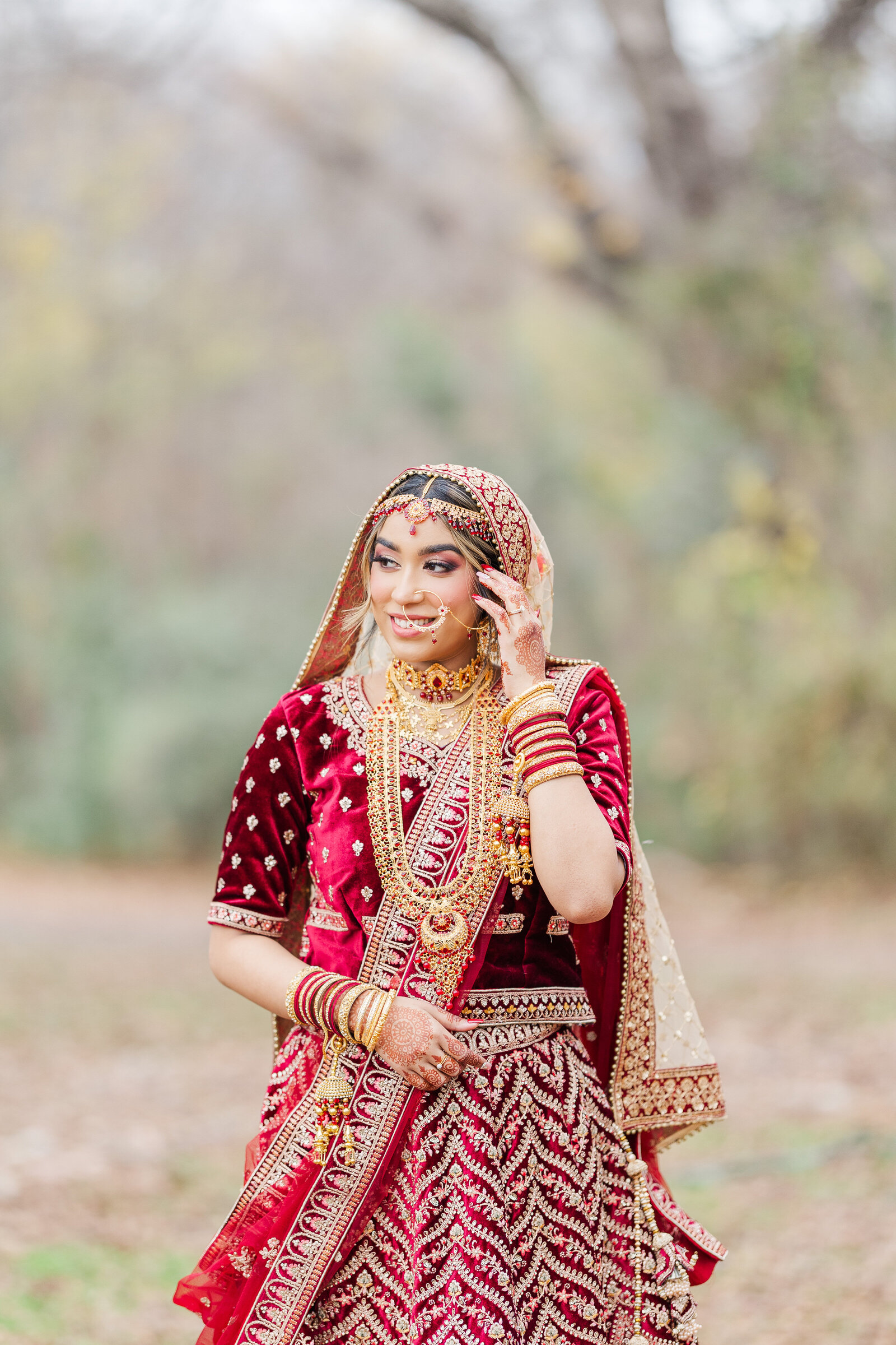 Bride-outdoor-portrait