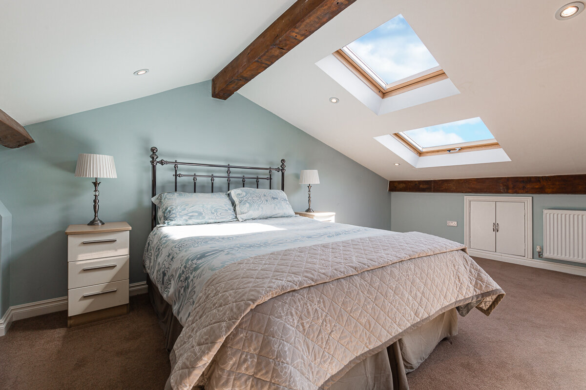 real estate property photography liverpool bedroom skylight