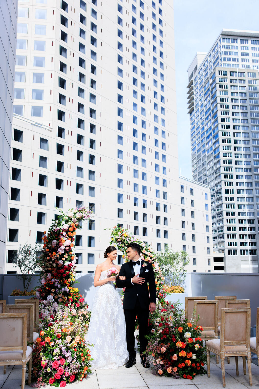 Wedding Editorial at San Francisco Four Seasons Hotel Bay Area Wedding Photographer 