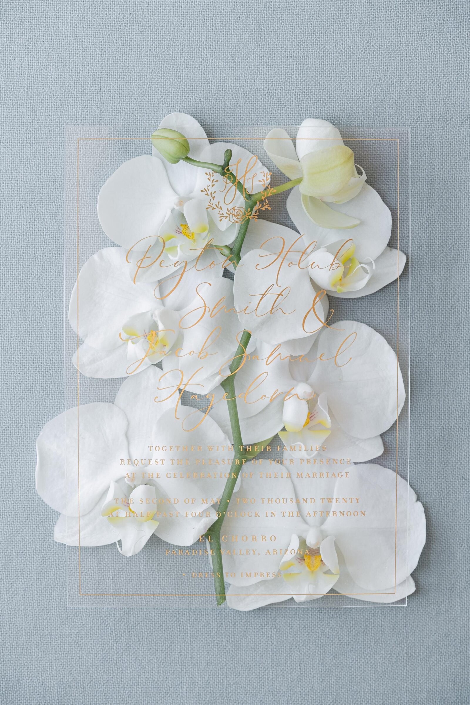 acrylic-gold-foil-wedding-invitation