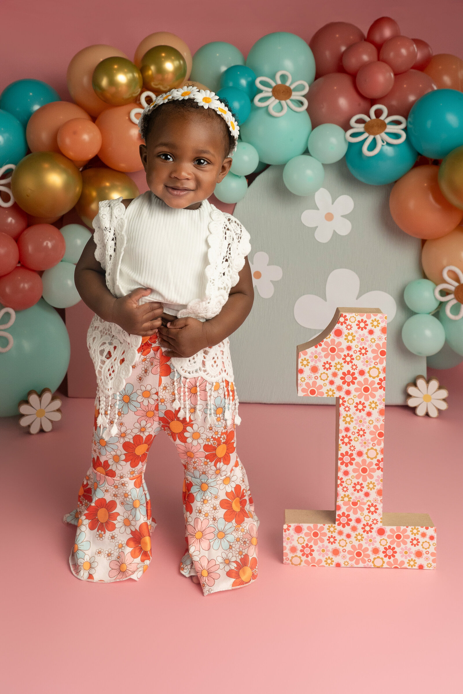 Neriah's First Birthday Cake Smash-March 2025-Sabrina Baxter Photography-Houston Photographer-28-E