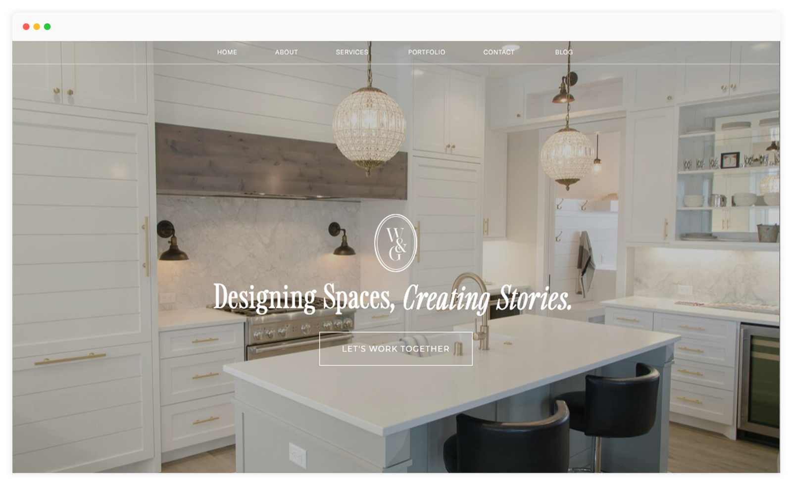 Showit Web Design For Interior Designer