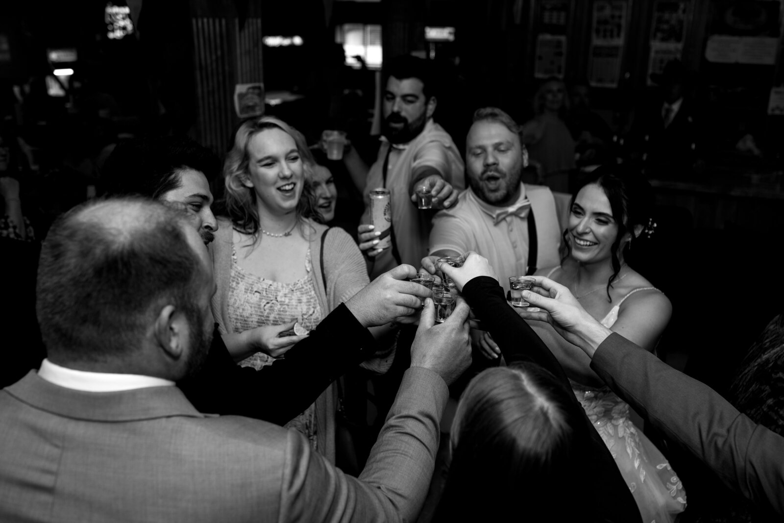 Emotive wedding moment—bride and groom walk hand in hand, a quiet luxury image of intentional connection.