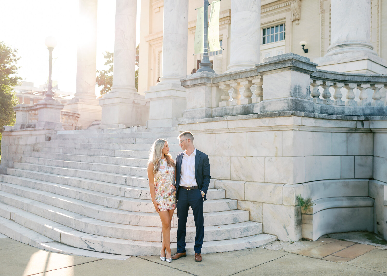 Alabama engagement photographer Birmingham Auburn outdoor natural light session.