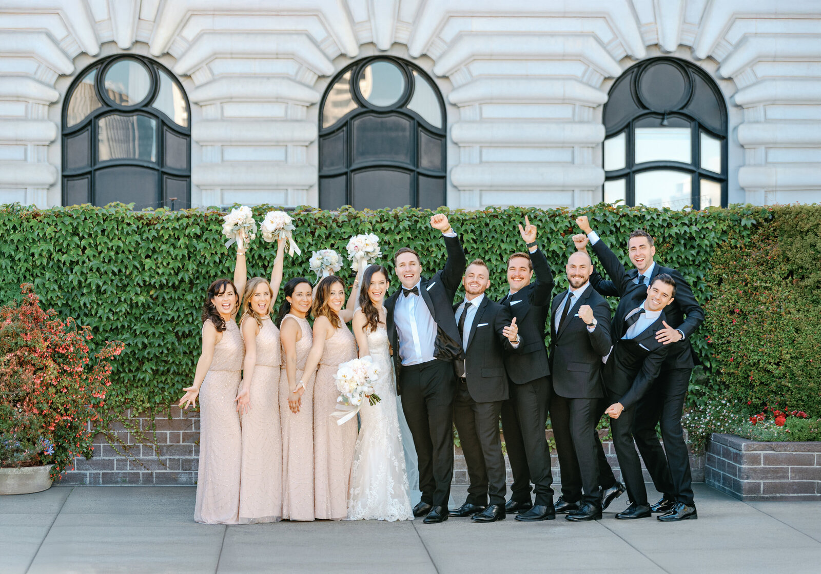 Fairmont-San-Francisco-Wedding-Party