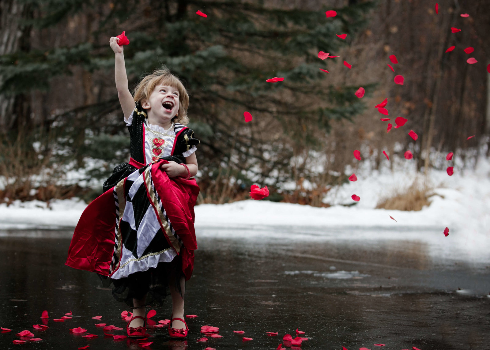 Themed fairytale photos for children in Cleveland