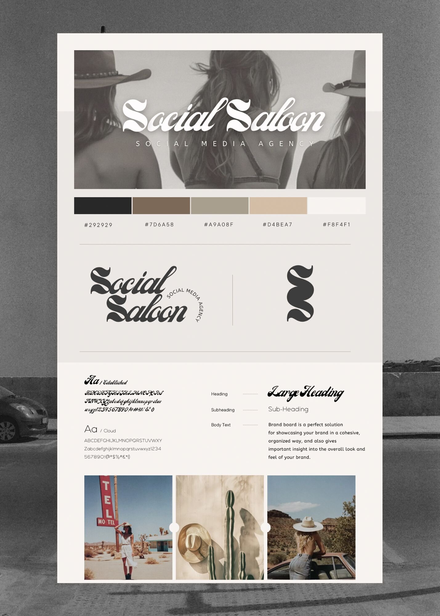 Social Saloon Brandkit