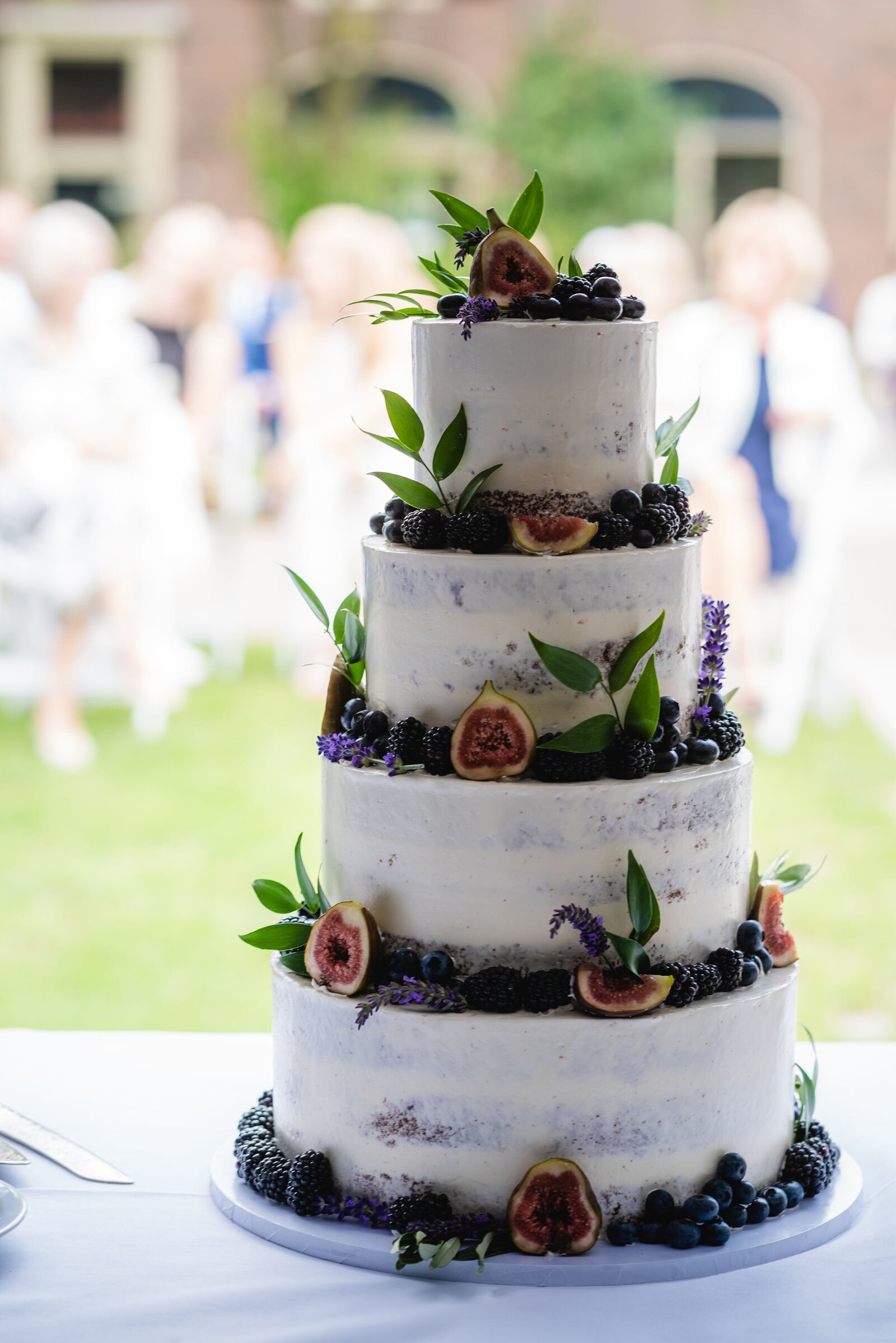 bruidsfotografie de taart