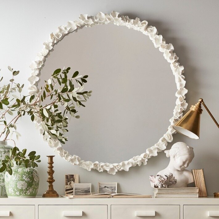 Luxury Antique Round Mirror