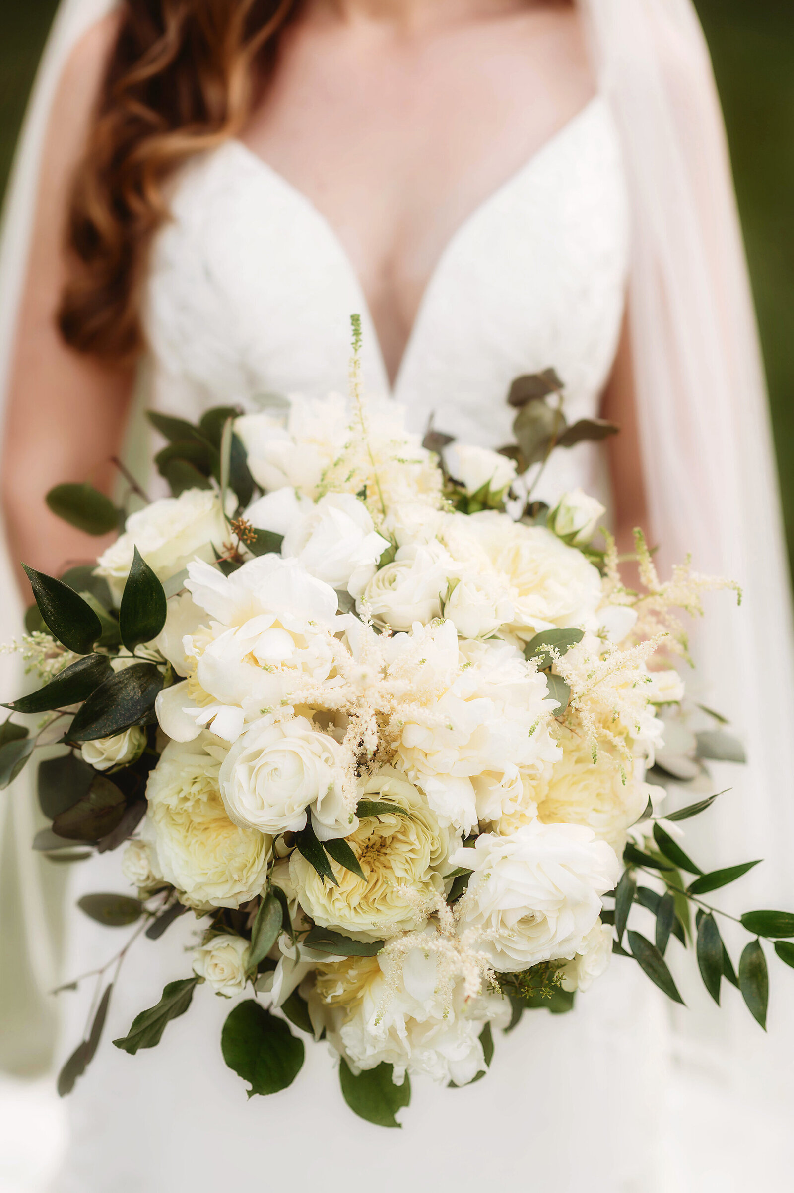 Bridal Portraits after Micro-Wedding Ceremony in Asheville, NC.