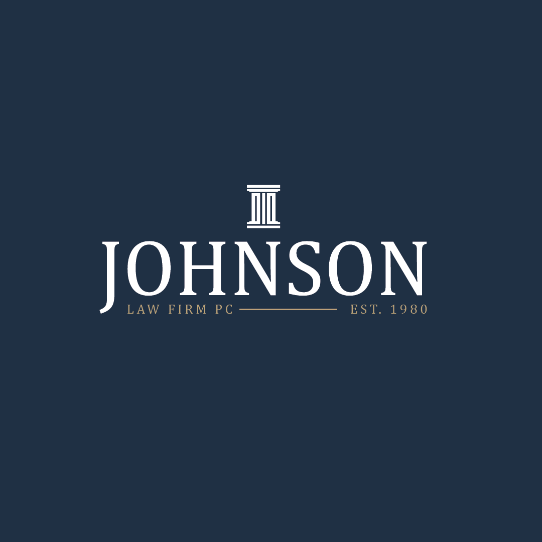 White and Gold on Navy Stacked Logo