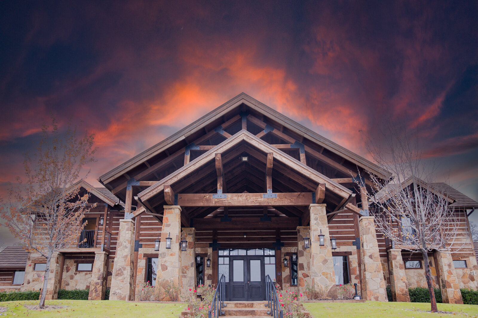 Creative wedding venue photography