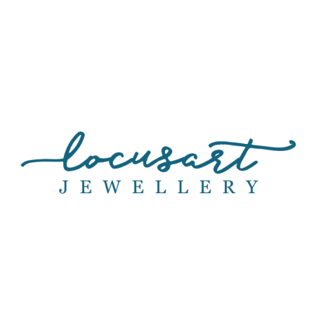 Locusart Jewelry Blue Logo