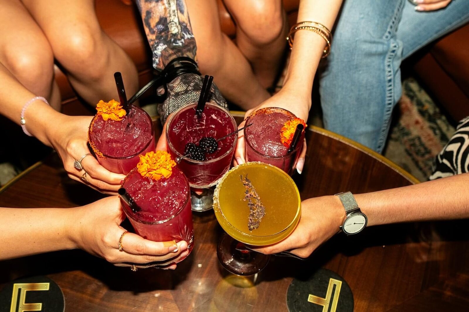 gathered spirit custom cocktails event