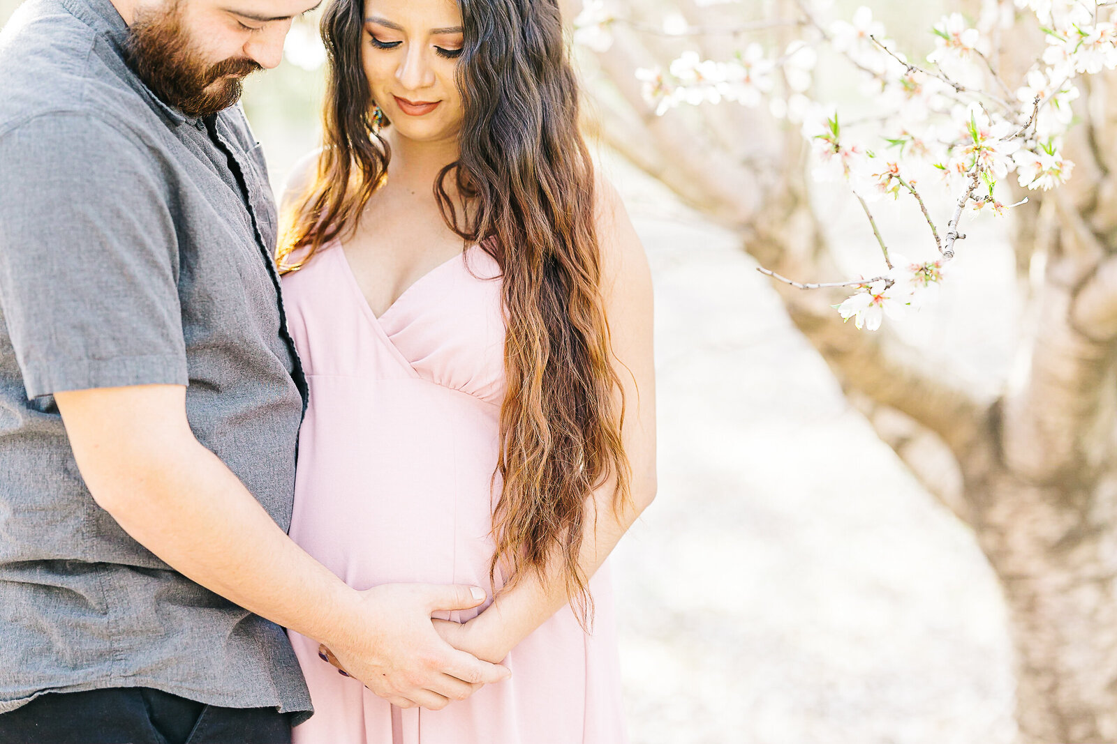 Maternity Session | Almond Blossoms | Chico-1-6