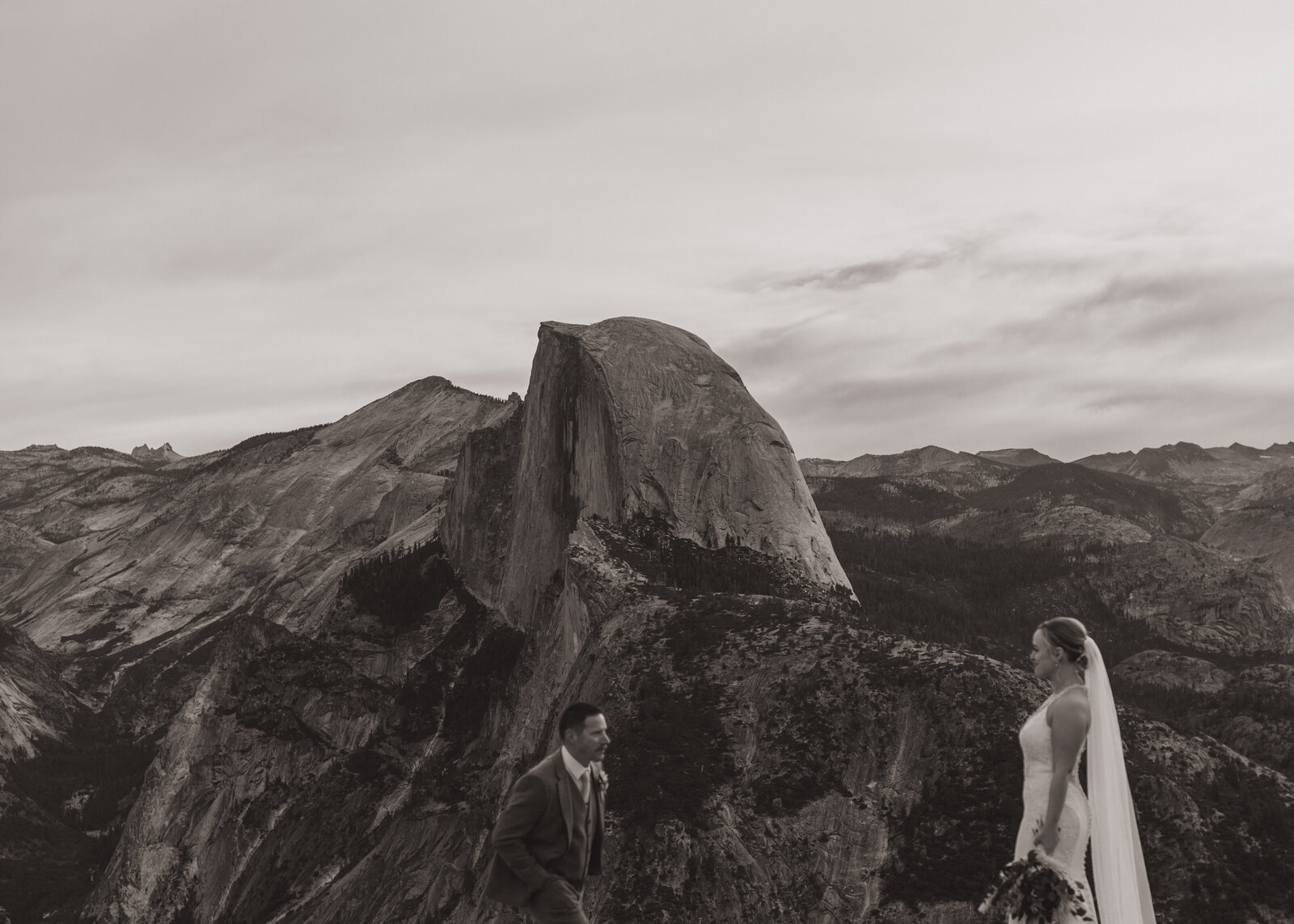 Yosemite Intimate Wedding with Half Dome