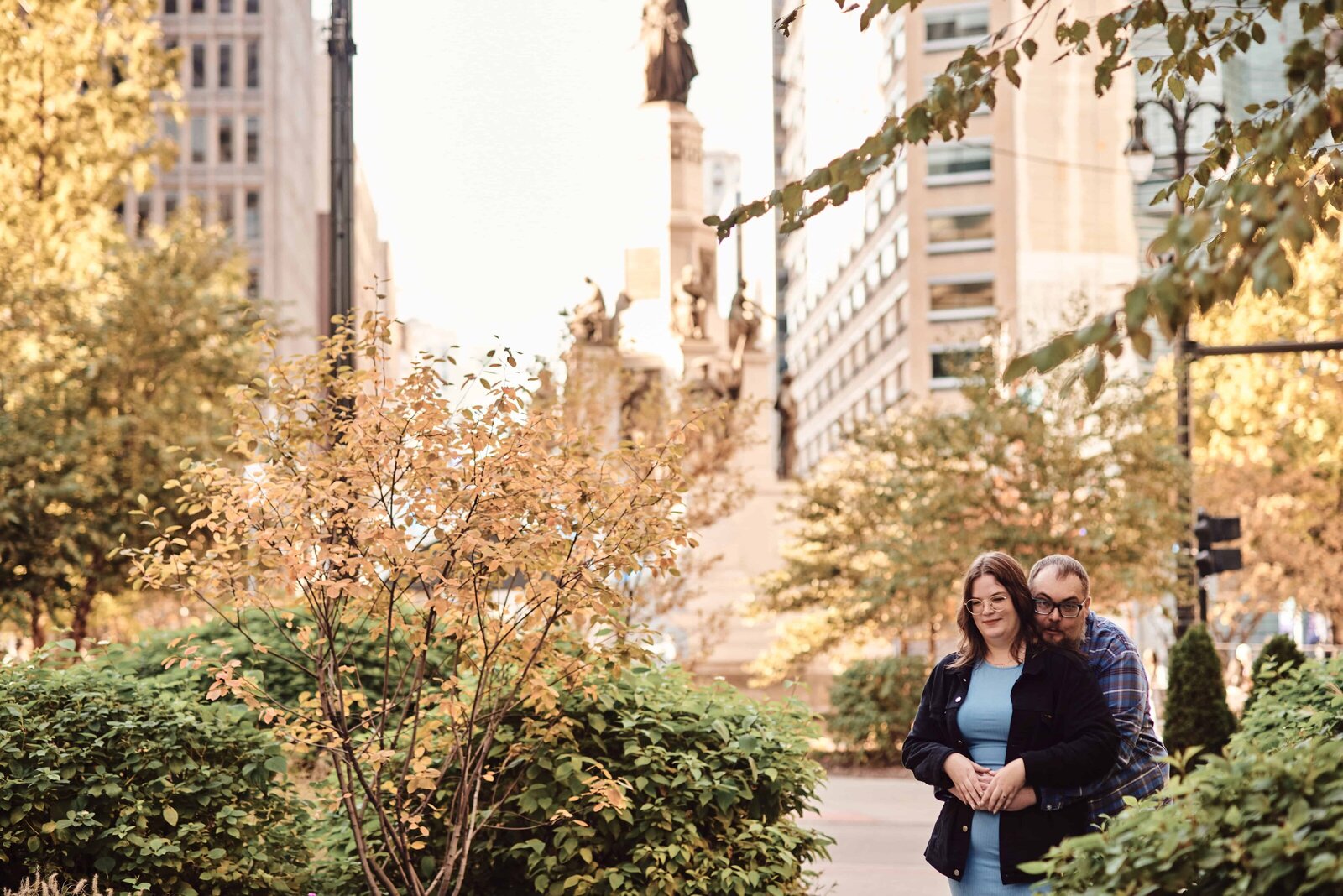 Downtown Engagement Session Detroit, Michigan_11