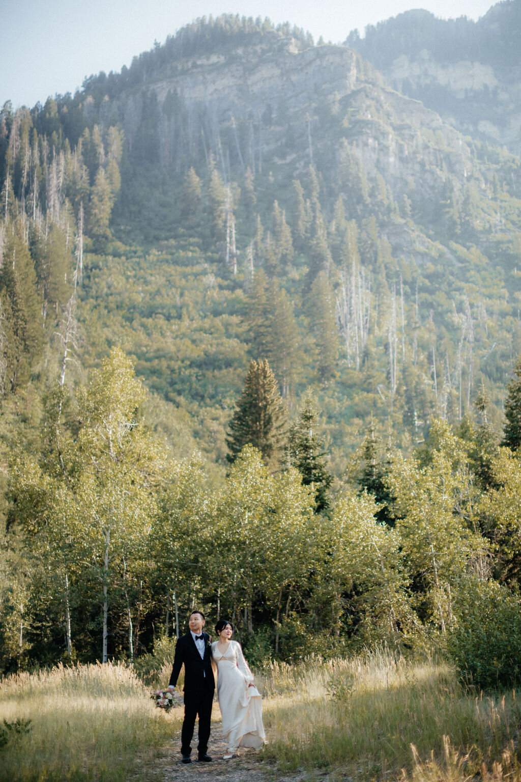 Epic adventure elopement in Utah’s Wasatch Mountains