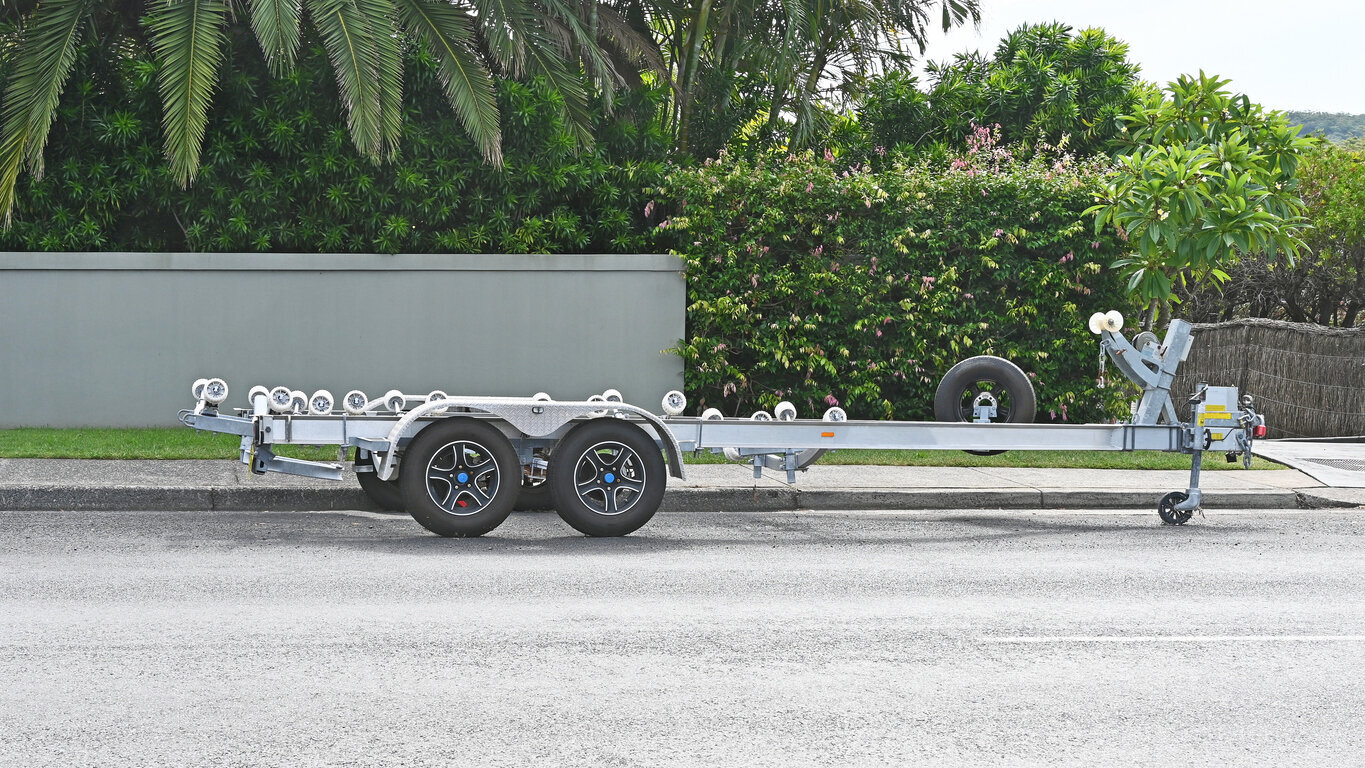 Boat Trailer in Mission Beach