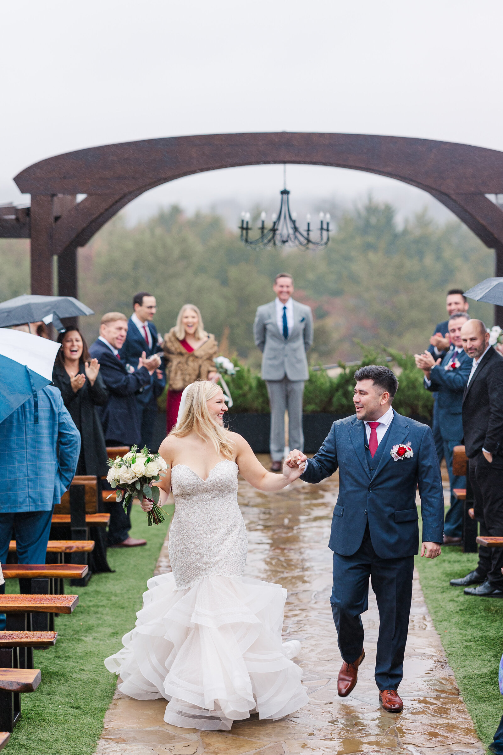 After ceremony bride and groom photography