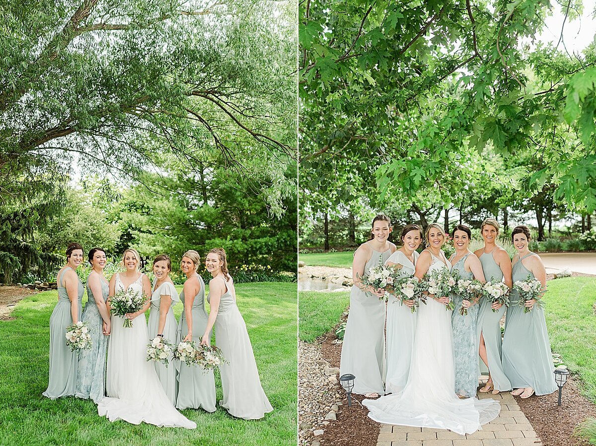 Mint Green & Navy Summer Wedding at Pear Tree Estate | Champaign, IL_0032