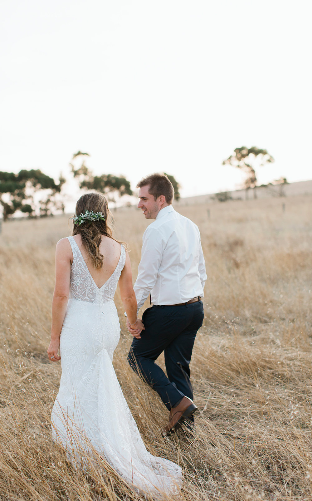 Sunset Wedding photos by Monika Berry, Geelong Wedding Photographer