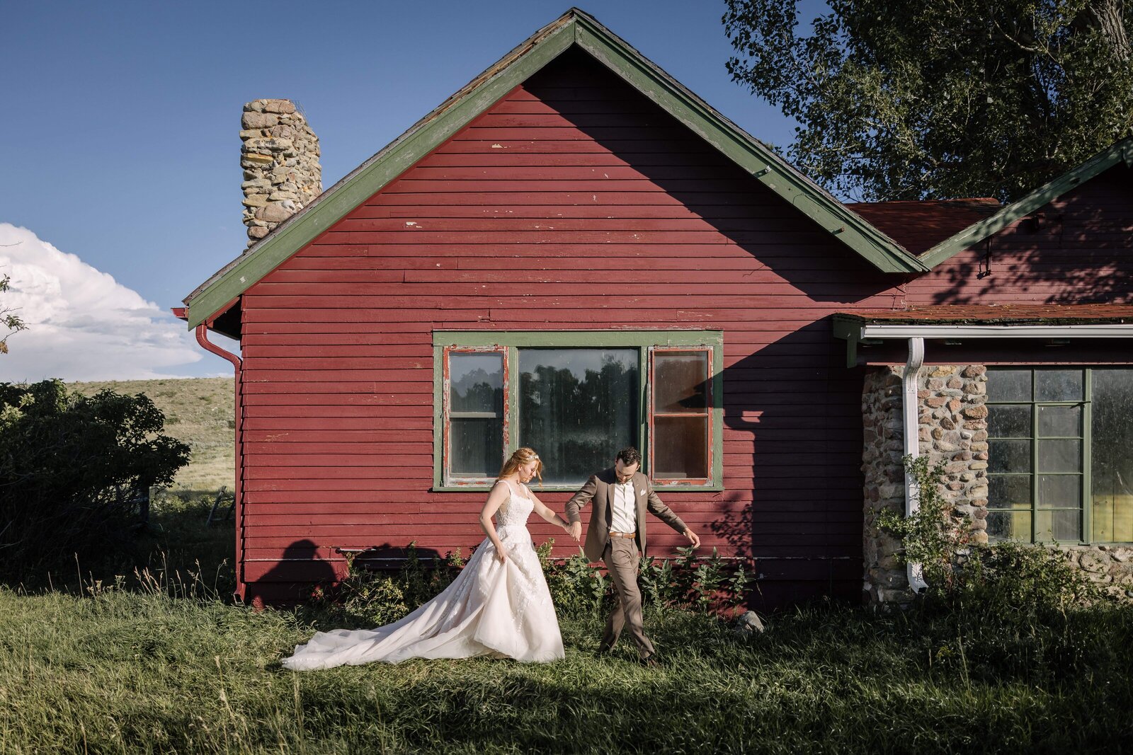 farmhouse country wedding