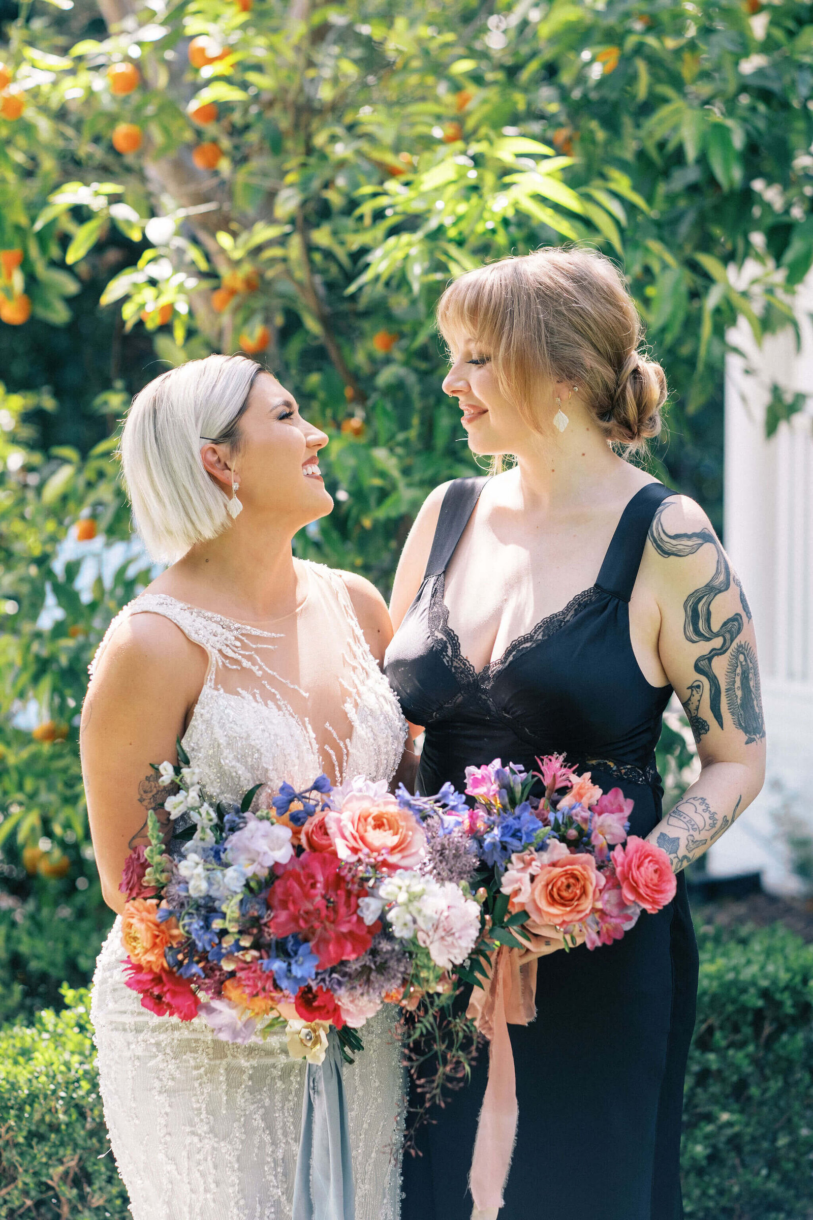 Hollywood Wedding - Lombardi House - Blair and Steven - Los Angeles Wedding Florist - California Wedding Florist (767)