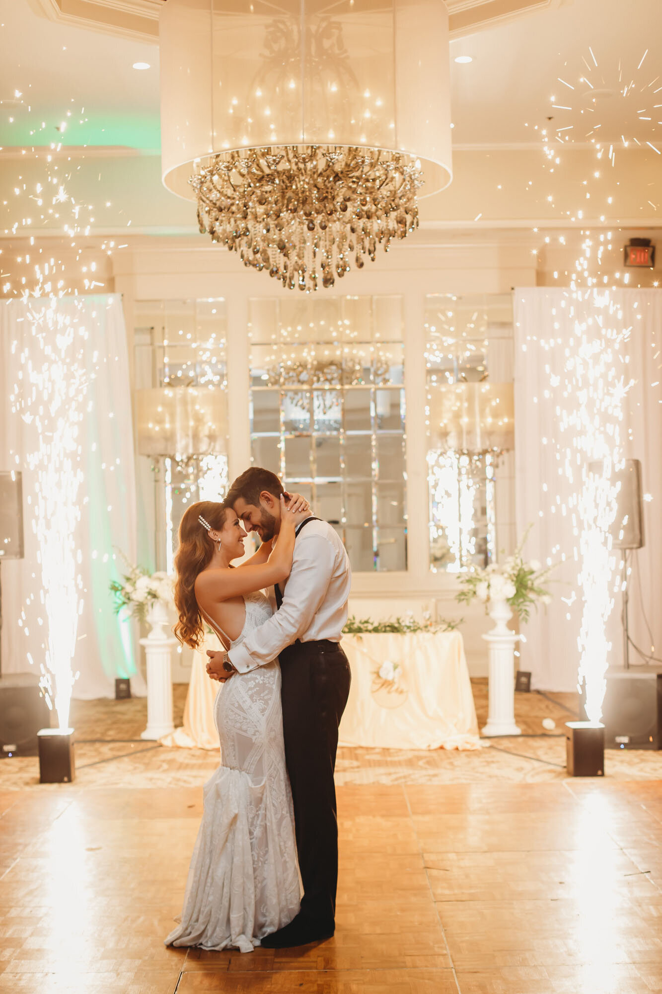First dance at North Carolina destination wedding