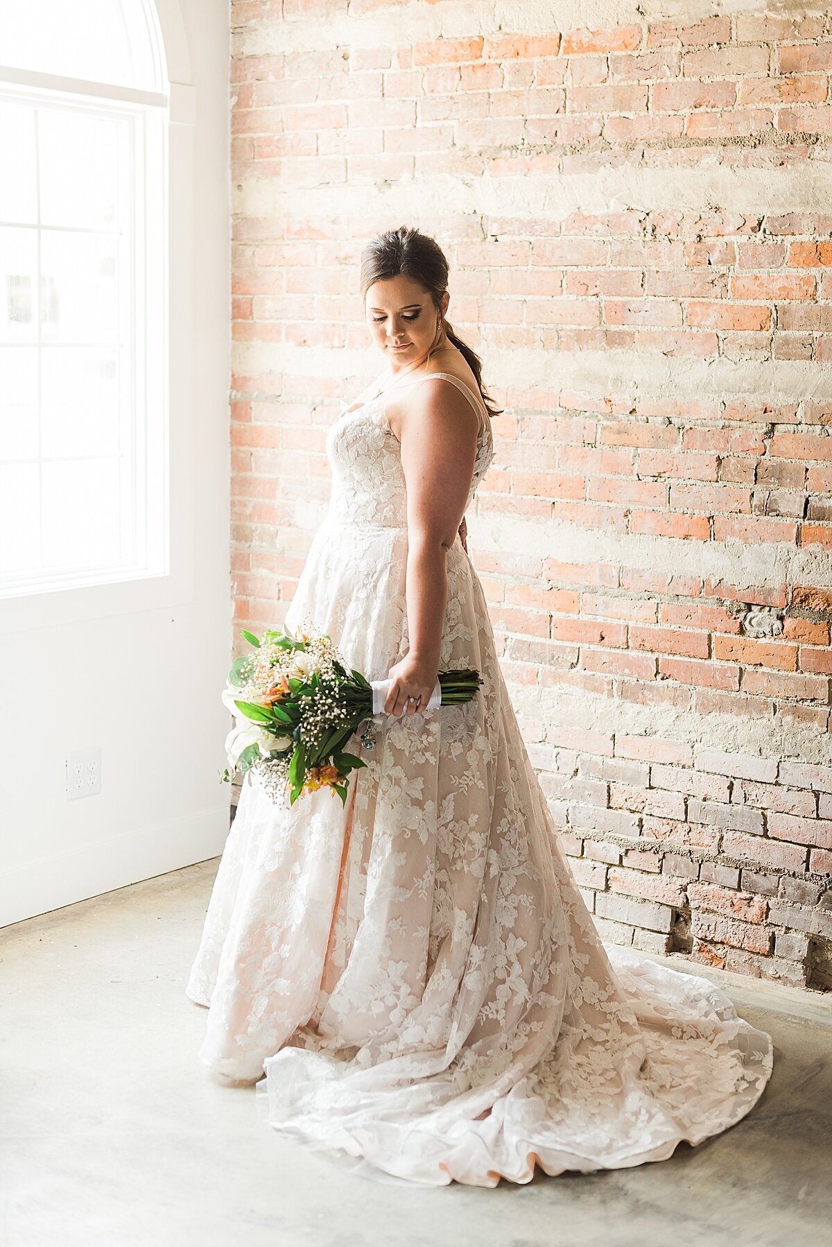 Navy & Rose Summer Backyard Wedding | Danvers, IL_0011