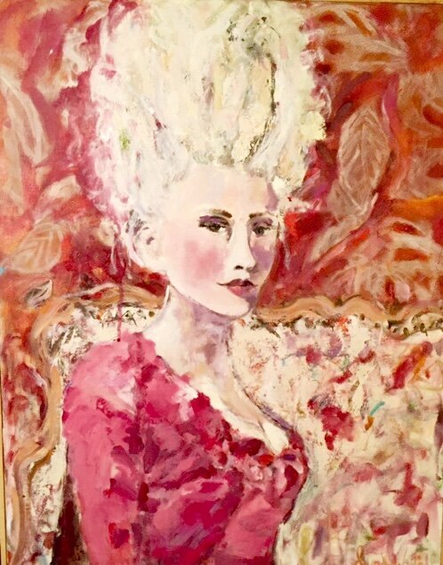 marie-antoinette-acrylic-on-canvas-sandy-welch-art