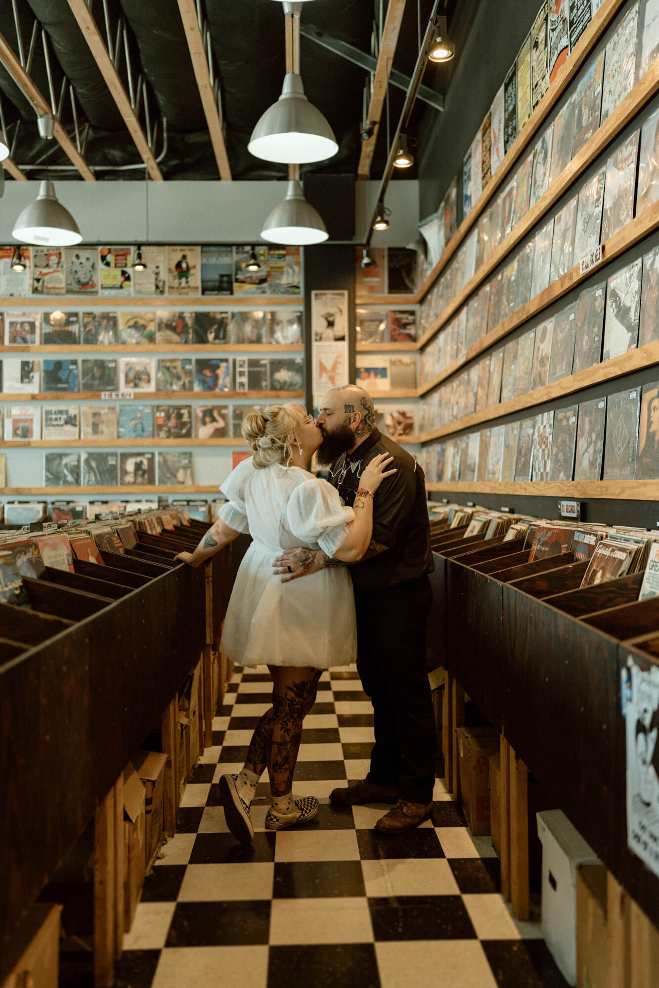 Record-Store-Wedding-Photos