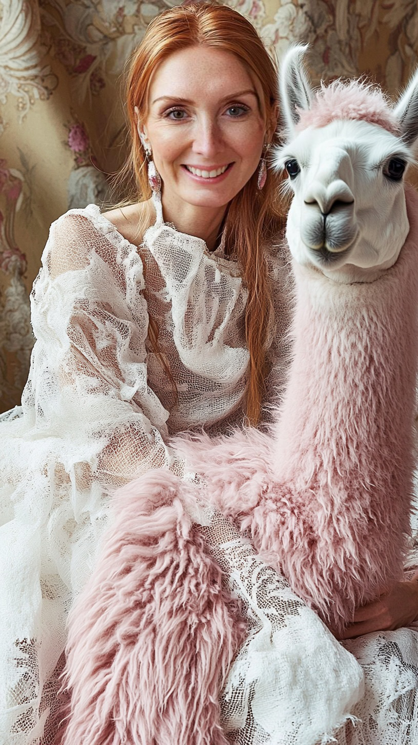 pink llama FA