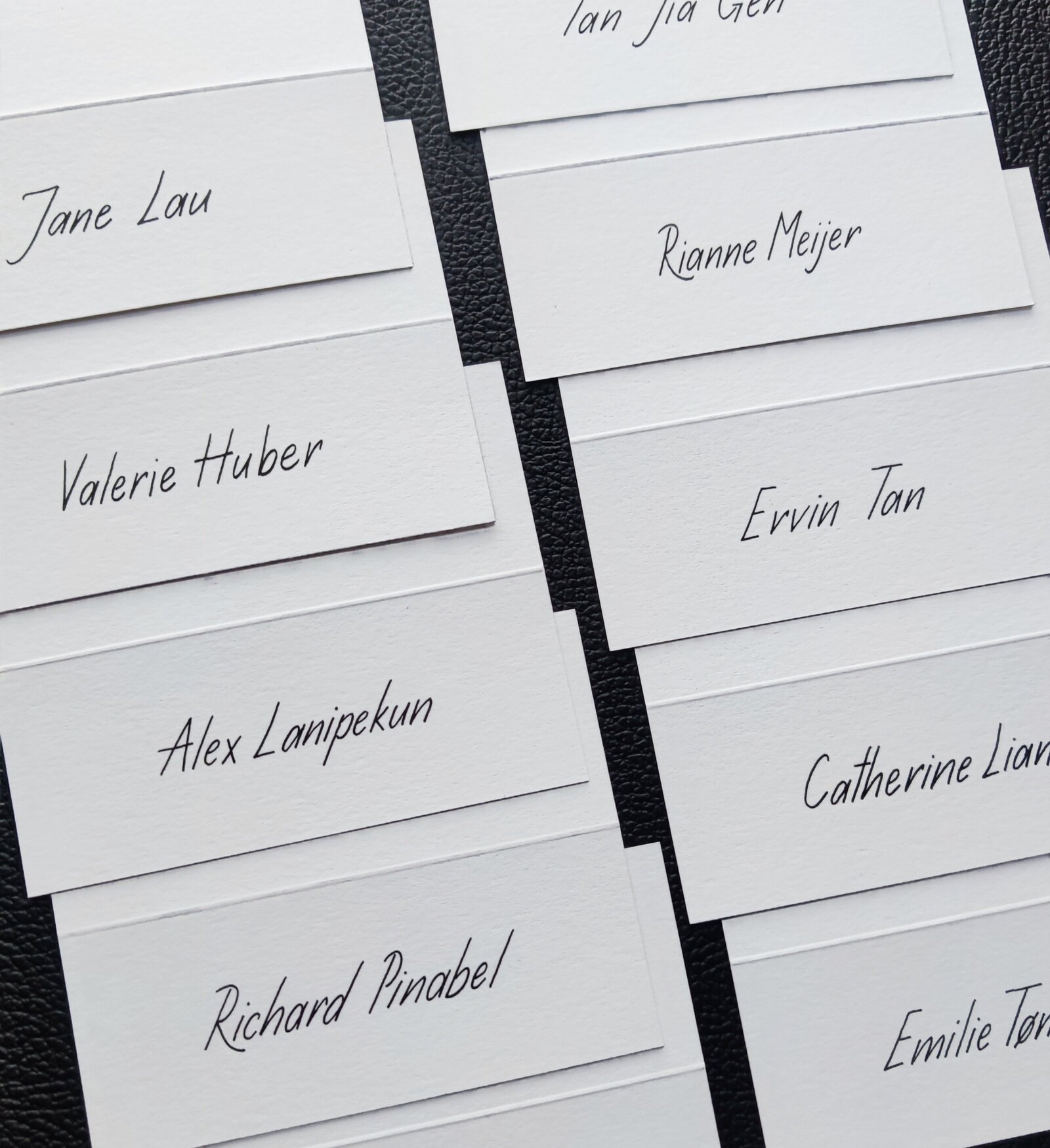 Name cards (simple)