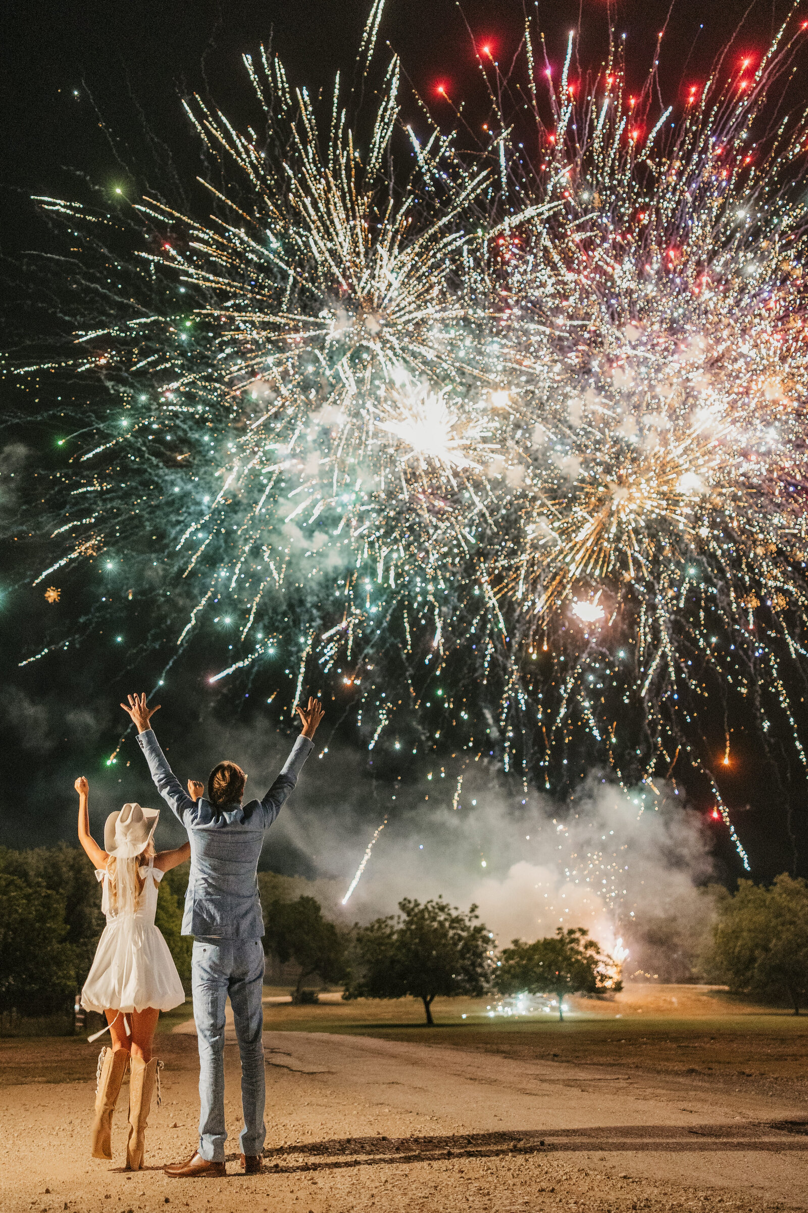 wedding-reception-firework-exit