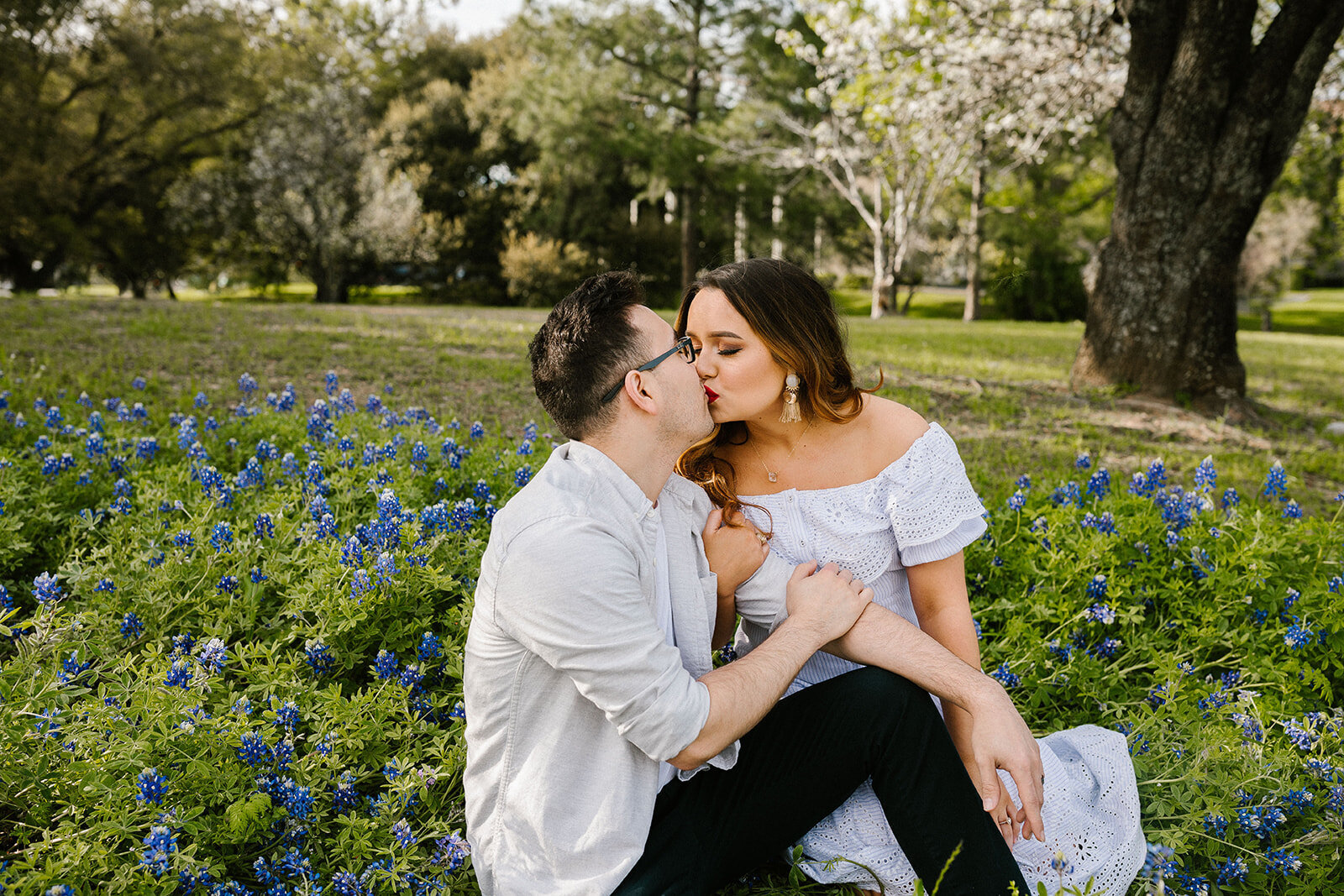 Kori+Tommy_Memorial Park and Downtown Houston Engagements_12