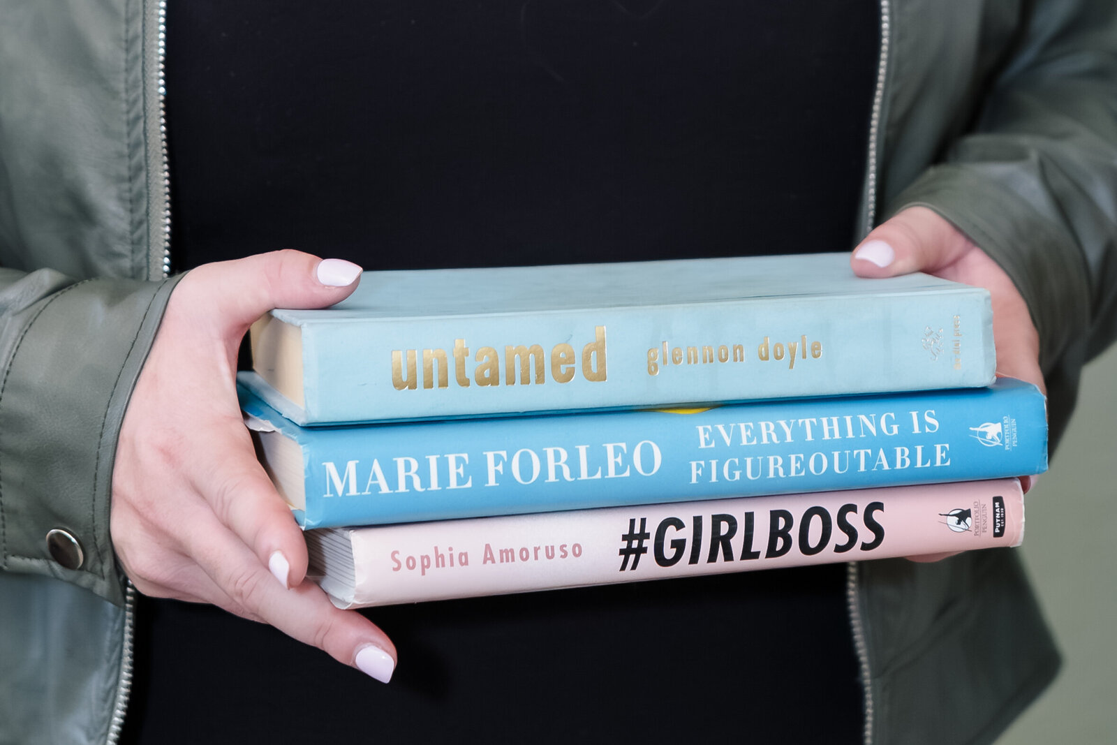 empowered books hold by a life coach