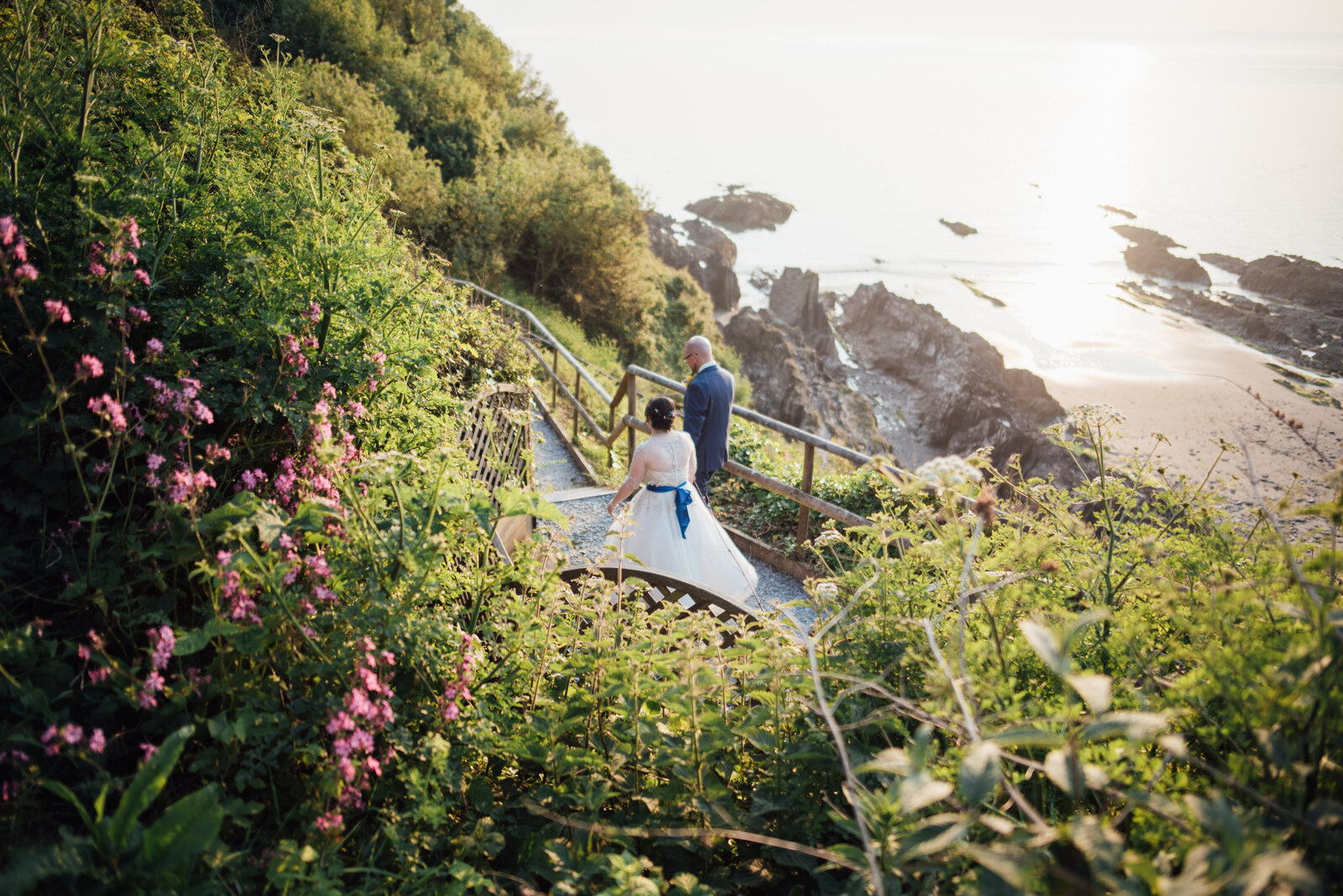 Polhawn Fort Cornwall Devon wedding photographer Liberty Pearl Photo and Film Collective
