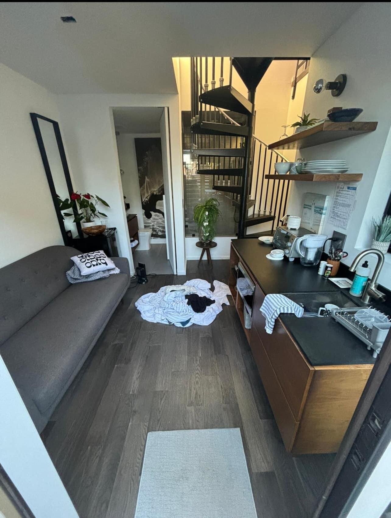 before living room